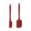 Farberware Professional Silicone Solid Red Spatula Set of 2