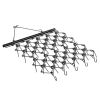 VEVOR Drag Harrow, 4'x5.6' Heavy-Duty Chain Harrow with 69 Teeth, ATV UTV Tractor Attachments Field Drag Mat for Sod Prepping, Seeding Lawns