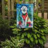 Great Pyrenees Christmas Garden Flag Mailbox Flag Decorative Yard Flag Banner Outside Patio Artwork Yard Flower Beds, Garden Size, Multicolor