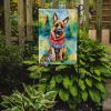 German Shepherd Christmas Garden Flag Mailbox Flag Decorative Yard Flag Banner Outside Patio Artwork Yard Flower Beds, Garden Size, Multicolor