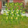 Cucumber Trellis A-Frame Trellis Foldable Garden Cucumber Climbing Trellis Set for Outdoor Plant Cucumber Flowers Vegetables