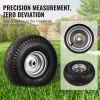 VEVOR Lawn Mower Tires, 15x6-6" Lawn Tractor Tires, 2-Pack Tire and Wheel Assemblies, Turf Pneumatic Tires with 3" Centered Hub and 3/4" Bushing Size