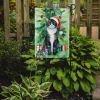 American Polydactyl Cat By the Christmas Tree Garden Flag Mailbox Flag Decorative Yard Flag Banner Outside Patio Artwork Yard Flower Beds, Garden Size