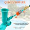 Portable swimming pool vacuum jet underwater cleaner with brush, bag (excluding garden hose), suitable for above ground swimming pools, spa centers