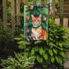 Suphalak Cat By the Christmas Tree Garden Flag Mailbox Flag Decorative Yard Flag Banner Outside Patio Artwork Yard Flower Beds, Garden Size