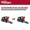 Hyper Tough 20V 4.0Ah Battery Powered 12in Brushless Chainsaw, HT22-401-03-03