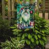 Persian Cat By the Christmas Tree Garden Flag Mailbox Flag Decorative Yard Flag Banner Outside Patio Artwork Yard Flower Beds, Garden Size, Multicolor