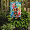 Dachshund Christmas Garden Flag Mailbox Flag Decorative Yard Flag Banner Outside Patio Artwork Yard Flower Beds, Garden Size, Multicolor