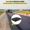 VEVOR Geotextile Fabric, 12.5 x 50 ft 3.5oz Woven PP Driveway Drain Cloth w/ 600lbs Tensile Strength, Heavy Duty Underlayment for Soil Stabilization