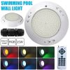 Underwater RGB LED Light Swimming Pool Submersible Light AC 12V/24V 35W IP68 Waterproof Seven Color Spa Lamp with Remote Control