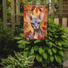 Sphynx Cat in Fall Leaves Garden Flag Mailbox Flag Decorative Yard Flag Banner Outside Patio Artwork Yard Flower Beds, Garden Size, Multicolor