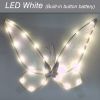 LED Fairy Wings Glowing Sparkle Butterfly Elf Princess Angel Wings Halloween Party Cosplay Costumes Performance Photography Prop