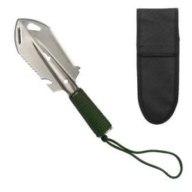 Camping Small Hand Shovel Outdoor Camping Military Shovel Stainless Steel Small Shovel Multifunctional Tools (Color: W3)