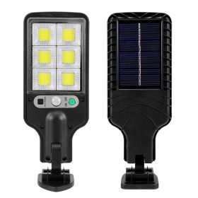 Solar Power Street Lights Outdoor Solar Lamp IP65 Waterproof Motion Sensor Wall Lamps Security Lighting Garden Patio Solar Light (Emitting Color: Model B, Wattage: 2 Pack)