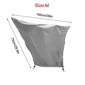 Astronomical Telescope Cover Dust Cover Sun Protection For Telescope Dustproof Patio Scope Cover With Drawstring For Anti-Dew (Color: Silver 100x75CM)