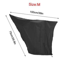 Astronomical Telescope Cover Dust Cover Sun Protection For Telescope Dustproof Patio Scope Cover With Drawstring For Anti-Dew (Color: black 100x75CM)