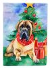 Mastiff Christmas Garden Flag Mailbox Flag Decorative Yard Flag Banner Outside Patio Artwork Yard Flower Beds, Garden Size, Multicolor