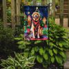 Golden Retriever Christmas Garden Flag Mailbox Flag Decorative Yard Flag Banner Outside Patio Artwork Yard Flower Beds, Garden Size, Multicolor