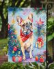 French Bulldog Christmas Garden Flag Mailbox Flag Decorative Yard Flag Banner Outside Patio Artwork Yard Flower Beds, Garden Size, Multicolor