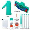 US Swimming Pool Vacuum Head Brush Cleaner Telescopic Pole Fountain Cleaning Tool with Bag For Above Ground Pool Spas Ponds